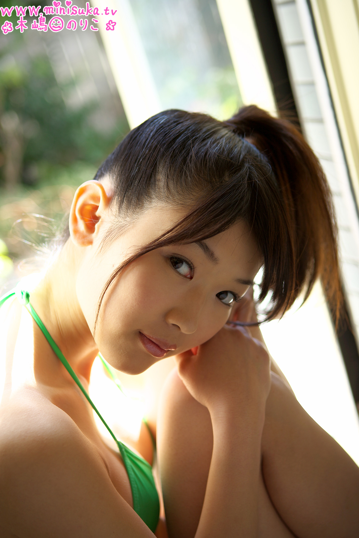 KIJIMA Norio Minisuka. TV Japanese beauty girl piece